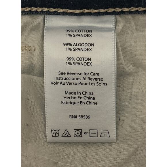 STS Blue Jeans Size 29 Christy Tapered Cropped Distressed High Rise NWT - Picture 9 of 9